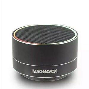New!Magnavox Black MIni Portable Bluetooth Speaker